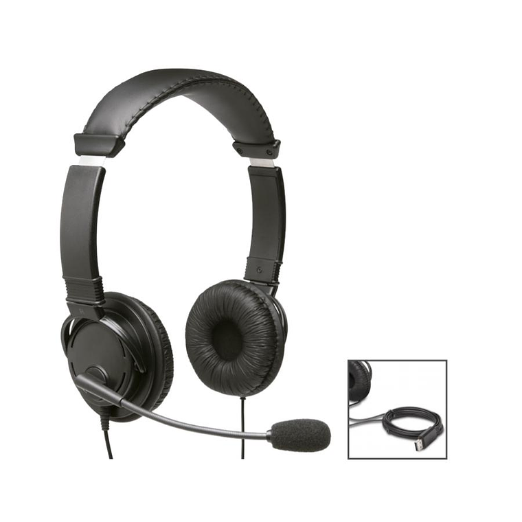 Audifono Con Microfono Hifi Conector Usb-B /Bulk 27567 - K97601WW 1