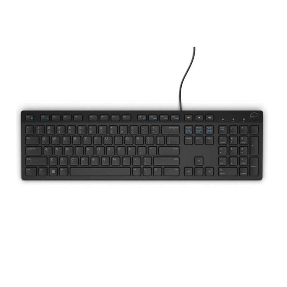 Teclado Dell Multimedia Alam - Esp Kb216 Black 580-ADRC 1