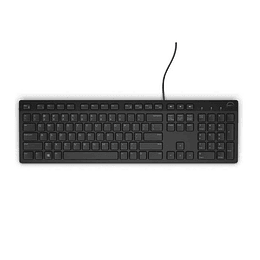Teclado Dell Multimedia Alam - Esp Kb216 Black 580-ADRC