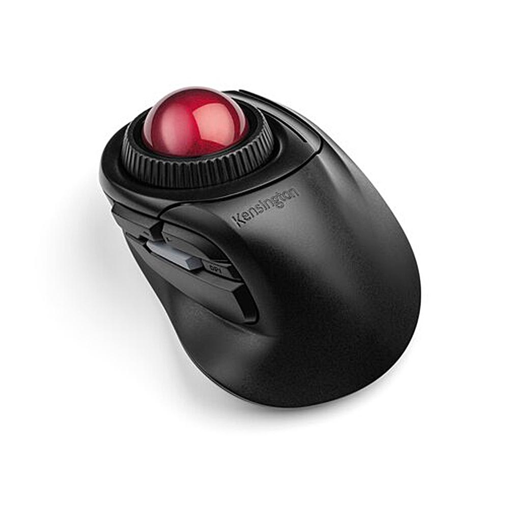 Mouse Trackball Fusion Inalambrico Negro Bola Roj K72363WW 1
