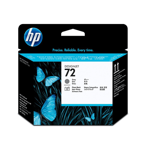 Cabezal Hp 72 Gray And Photo Black () C9380A