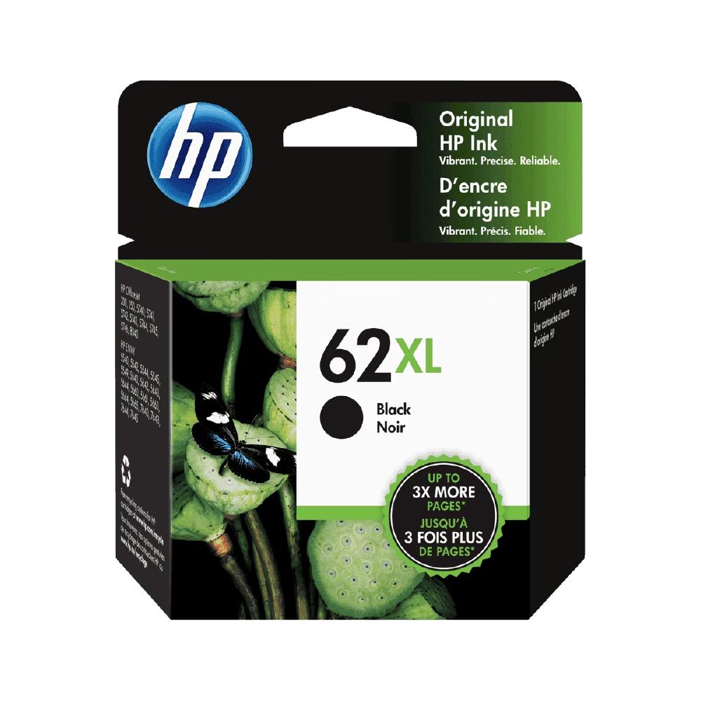 Tinta Hp 62Xl Black Ink Cartridge C2P05AL 1
