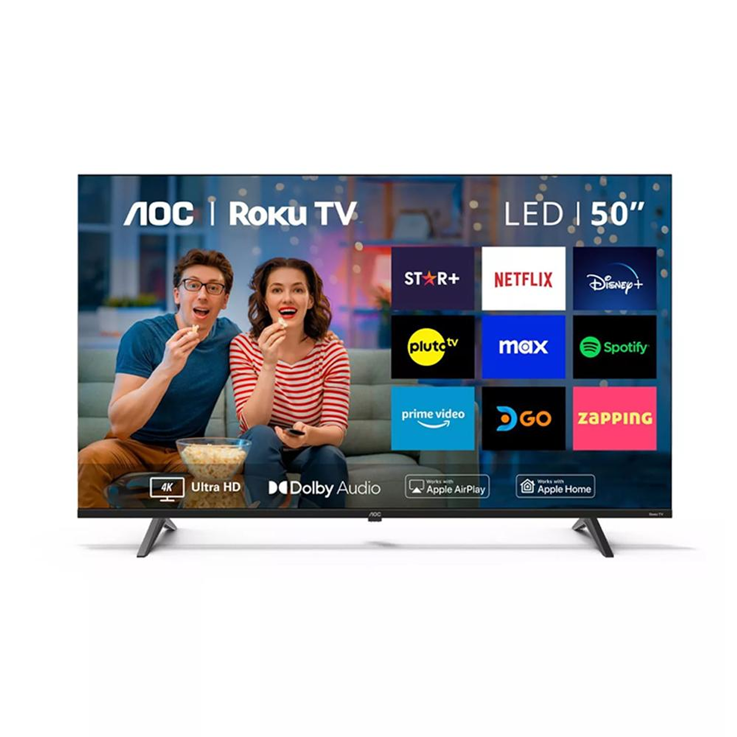Smart Tv 50U7045 50 Pulg Aoc Led Roku 50U7045 1
