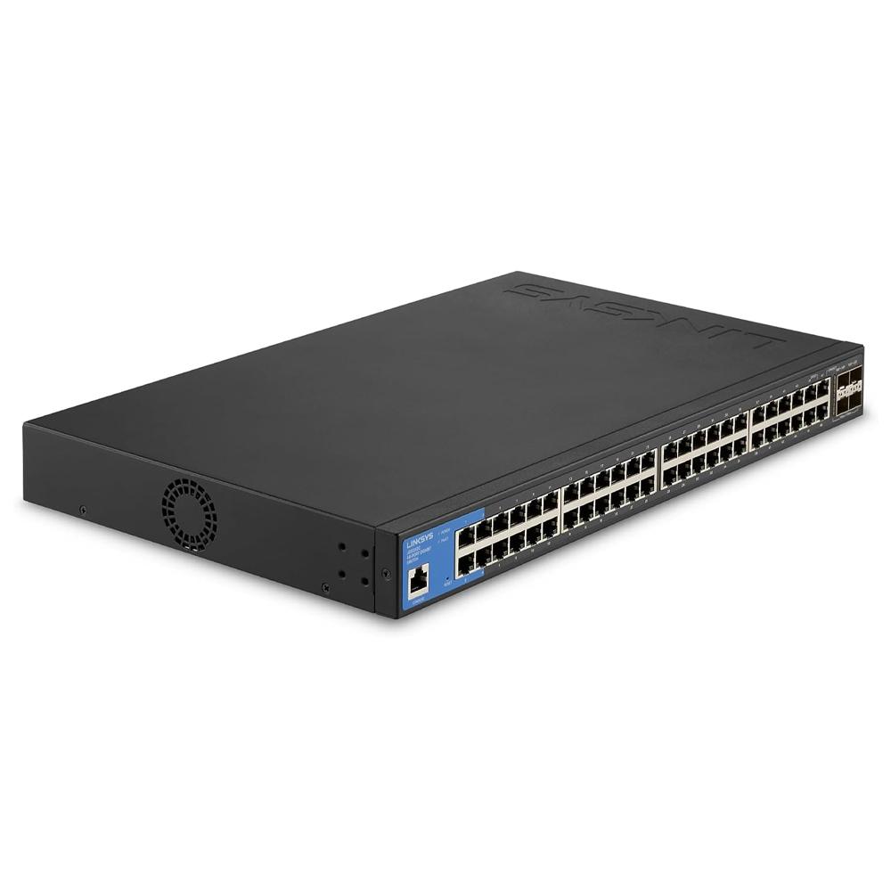 Switch 48-Port Managed Gigabit Switch W/ 4 10G Sfp LGS352C 1