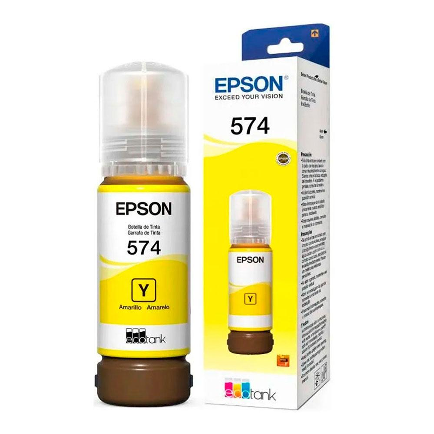 Tinta Botella De Amarillo Epson T574 T574420-AL 1