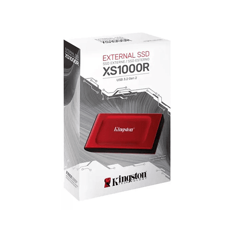 Disco Duro 1Tb Xs1000 Red External Usb 3.2 Gen SXS1000R/1000G