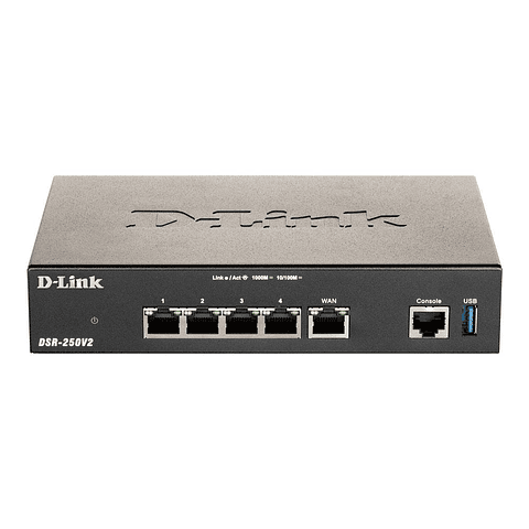 Router Dsr-250V2 5-Gigabit Port Vpn Router DSR-250V2