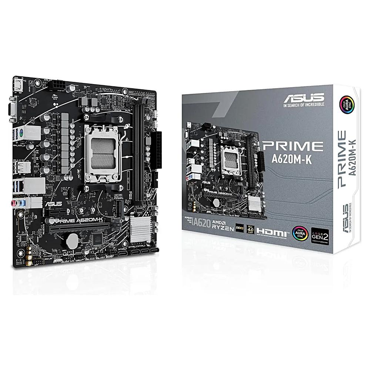 Tarjeta Madre Asus Amd A620 Micro-Atx / Ddr5 1