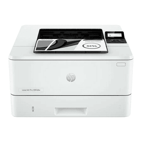 Impresora Laser Hp Jet Pro 4003Dw Printer 2Z610A#697