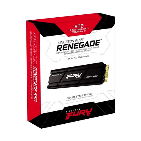 Disco Duro 2000G Renegade Pcie 4.0 Nvme Ssd W/ Hea SFYRDK/2000G