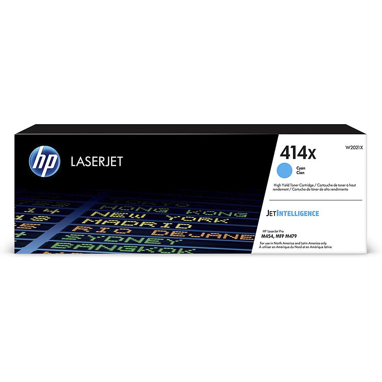 Toner Hp 414X Cyan Laserjet Cartridge W2021X 1