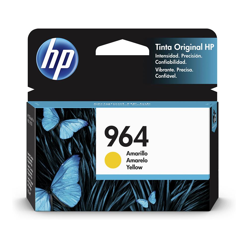 Tinta Cartucho Original De Hp 964 Amarillo 3JA52AL 1