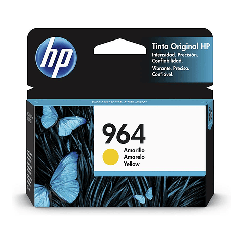 Tinta Cartucho Original De Hp 964 Amarillo 3JA52AL