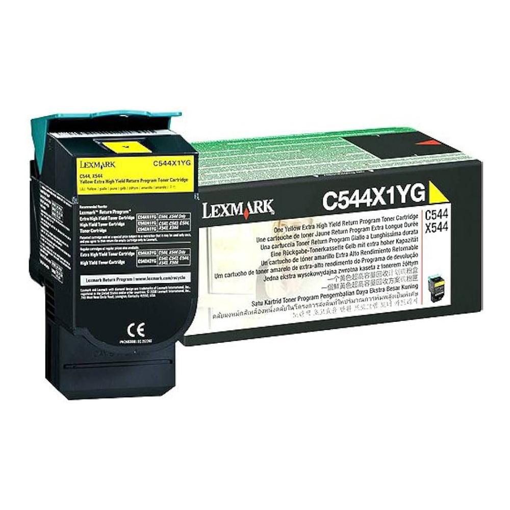 Tinta Yellow Extra High 4000Pgs C544X1YG 1