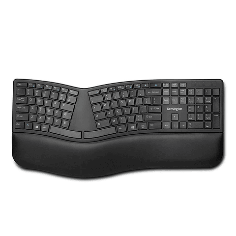 Teclado Inalambrico Pro Fit Ergonomico Negro 27468 - K75401ES