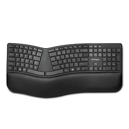 Teclado Inalambrico Pro Fit Ergonomico Negro 27468 - K75401ES