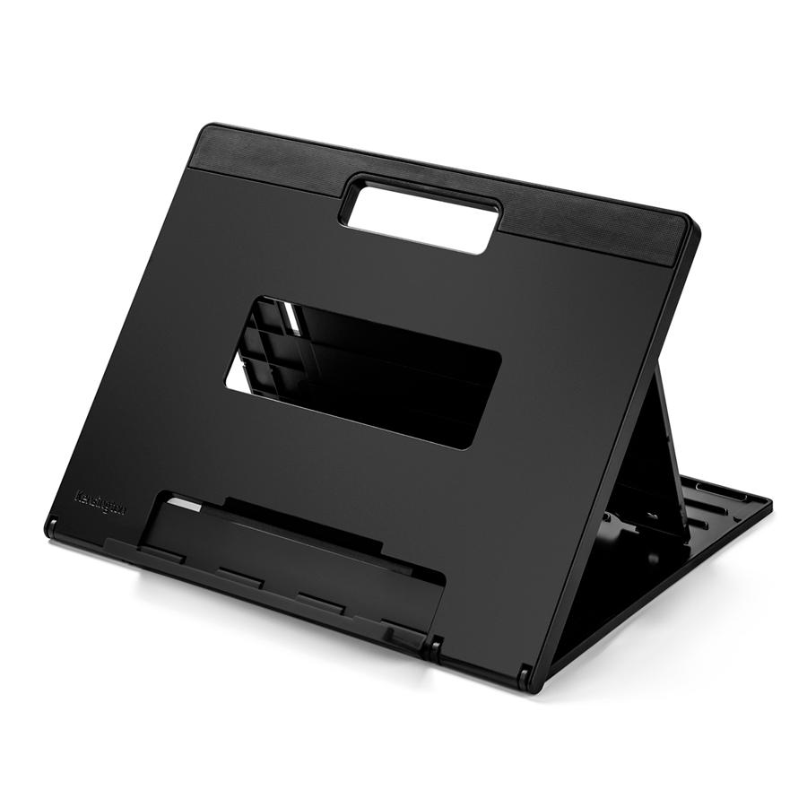 Base Para Notebook Easy Riser Color Negro Hasta 17 K50422WW 1