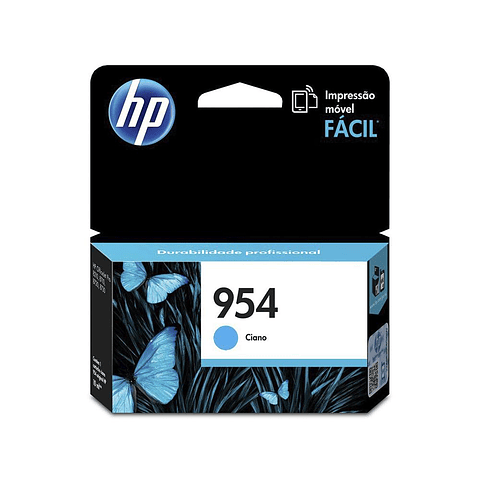 Tinta Hp 954 Cyan Original Ink Cartridge L0S50AL