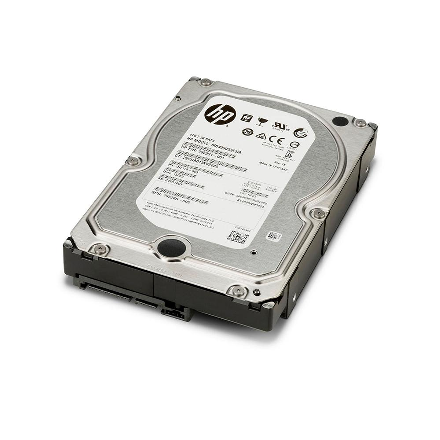 Disco Duro Hpe 1Tb Sata 7.2K Lff Lp Ds Hdd 861686-B21 1