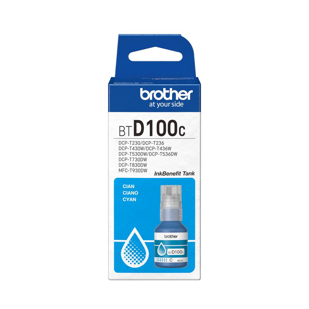 Tinta Brother Btd100C Cyan BTD100C 1