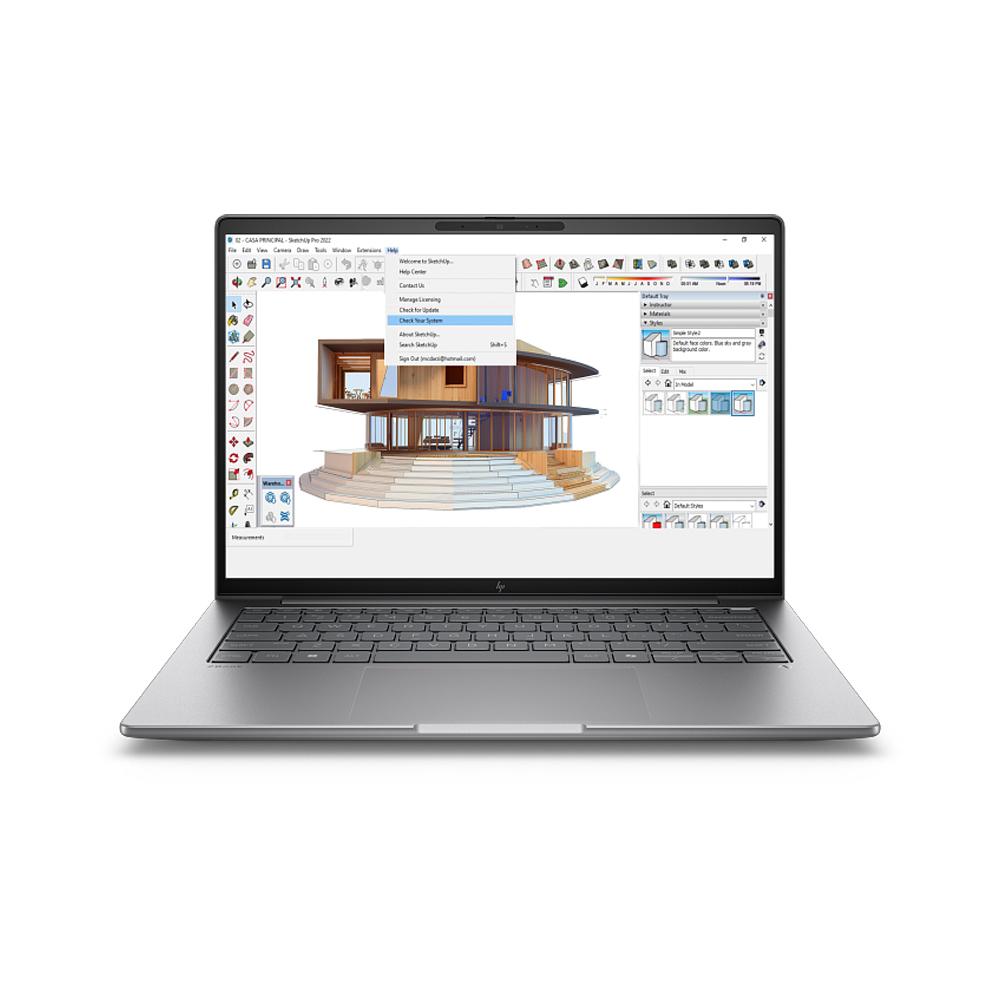 Notebook Hp Zbook 8 G1I 14 Ultra 7 255H Rtx 500 BN4E2LT#ABM 1