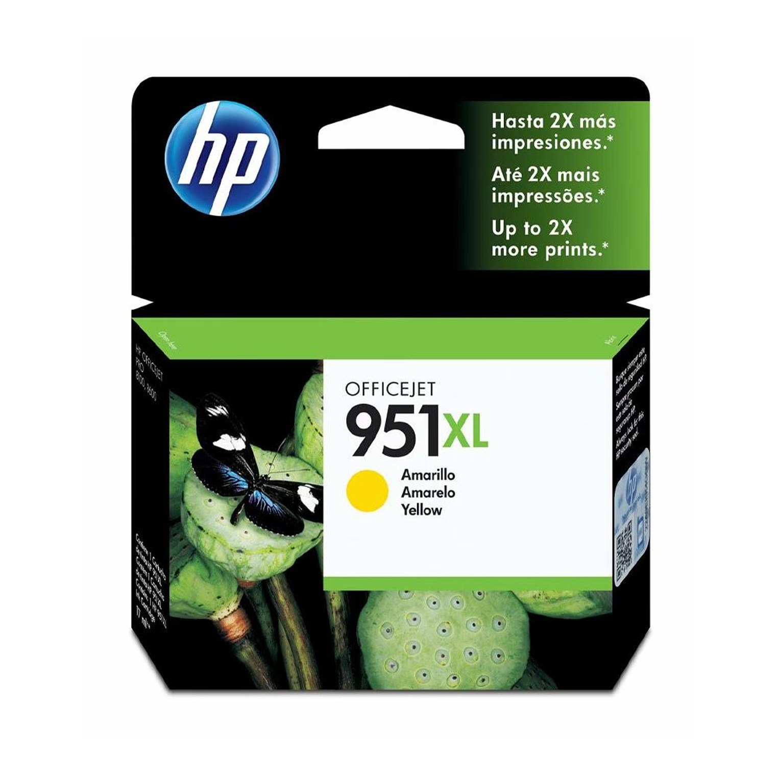 Tinta Hp 951Xl Yellow Officejet Ink Cartridge CN048AL 1