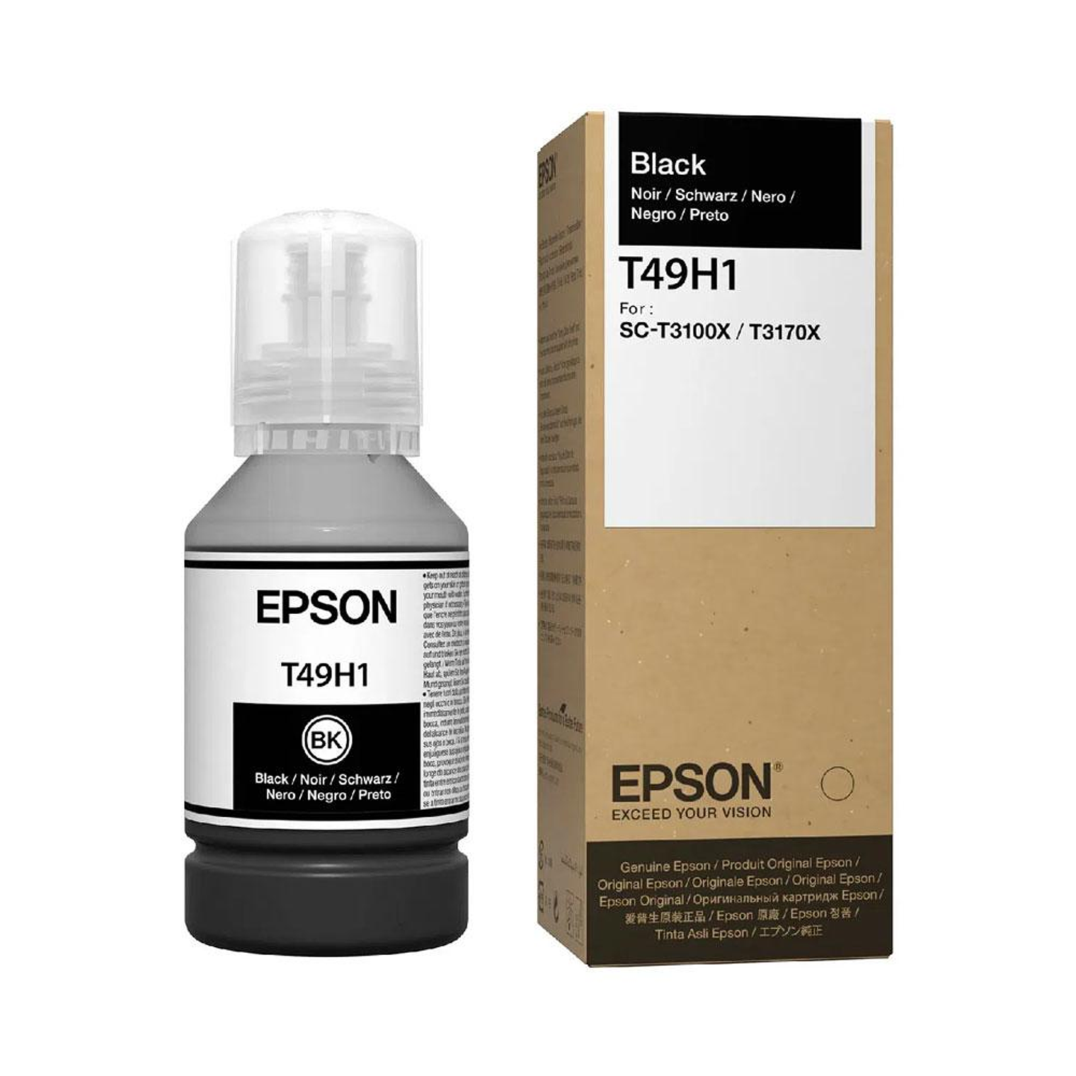 Tinta Epson T49H Negro Para T3170 1