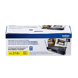 Brother Tn316Y Toner Amarillo 3500Pag