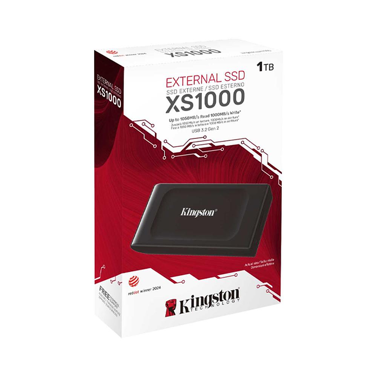 Disco Duro Ssd Externo 1Tb Usb 3.2 Gen 2 Xs10 SXS1000/1000G 1