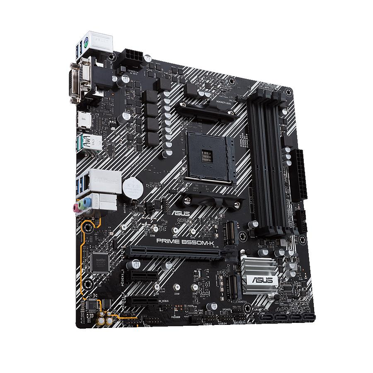 Tarjeta Madre Micro Atx Amd B550 (Ryzen Am4) PRIME B550M-K 1