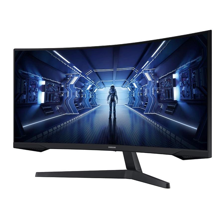 Monitor Samsung 34 Curvo Ultra Wqhd 21:9 LC34G55TWWLXZS 1