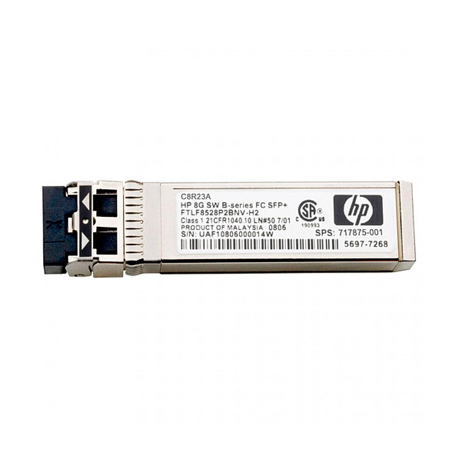 Transceptor Hpe Msa 16Gb Sw Fc Sfp 4Pk Xcvr C8R24B 1