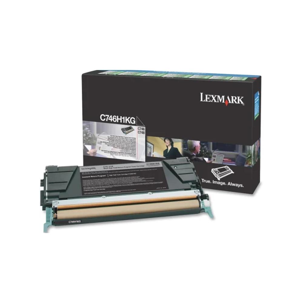 Toner Black High Yield Cartridge C746H1KG 1