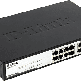 Switch 16-Port 10/1001000Mbps Unmanaged DGS-1016C