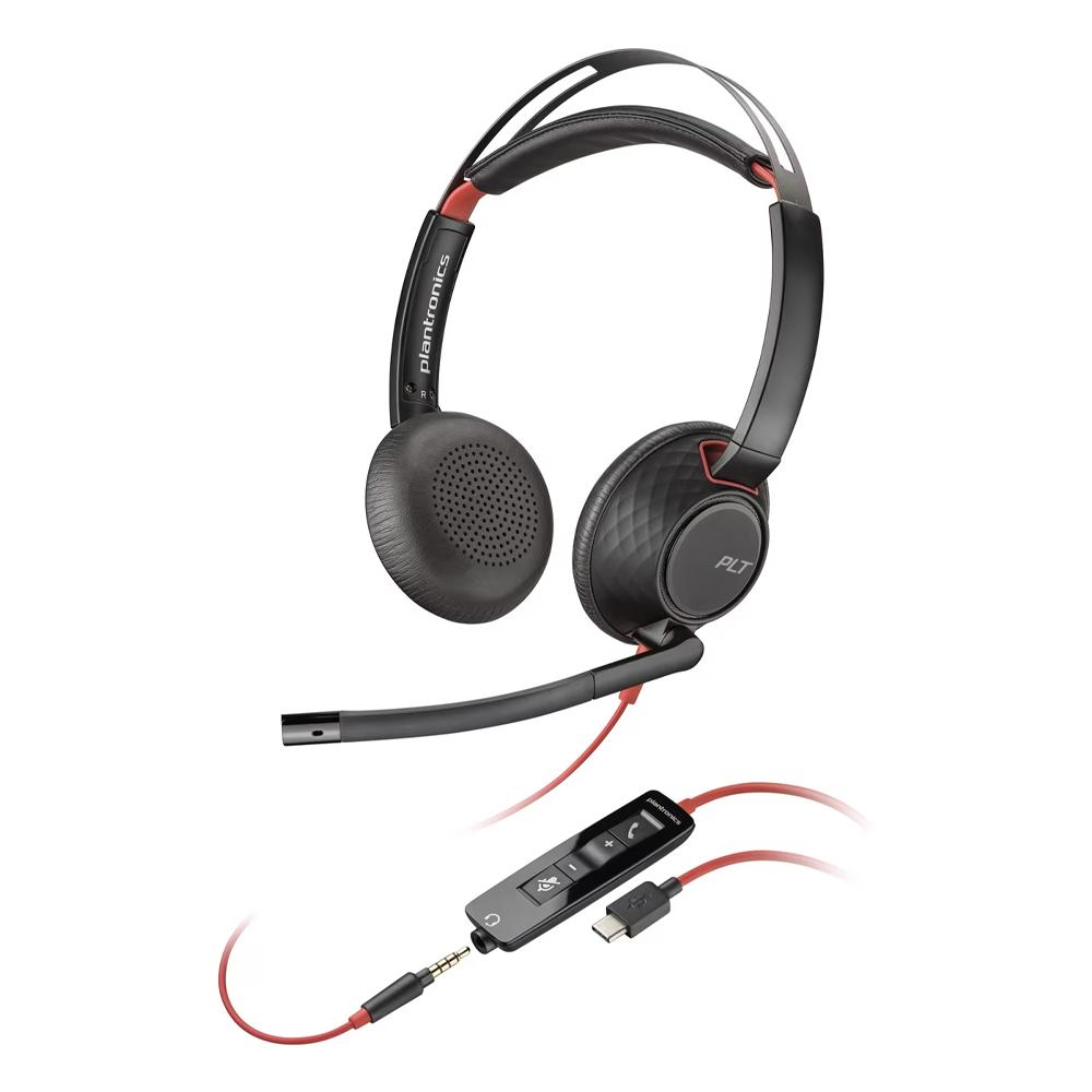Audifonos Poly Blackwire 5220 Stereo Usb-C Headset 8X231AA 1