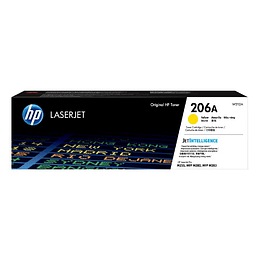 Toner Hp 206A Cartucho De Toner Amarillo W2112A