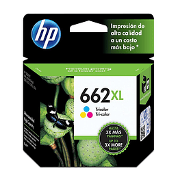 Tinta Hp 662Xl Tri-Color Ink Cartridge CZ106AL