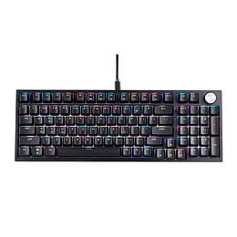 Teclado Mec. Gaming Xpg Sorcerer Rgb 100%Ghost SORCERERRD-BKCWW