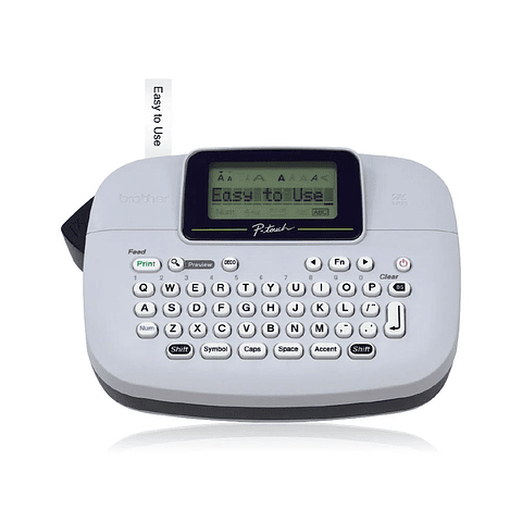 Rotuladora Brother /Pantalla De 12 Caractere PTM95