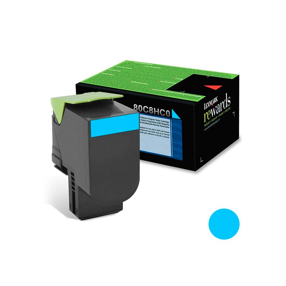Toner Cyan High Yield Cx410 80C8HC0 1