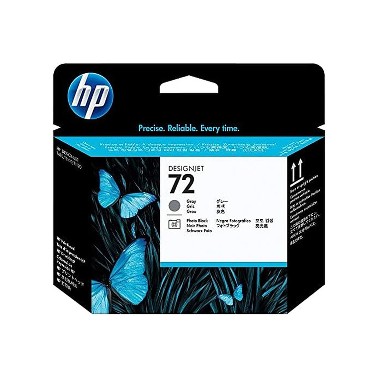 Cabezal Hp 72 Matte Black & Yellow () C9384A 1