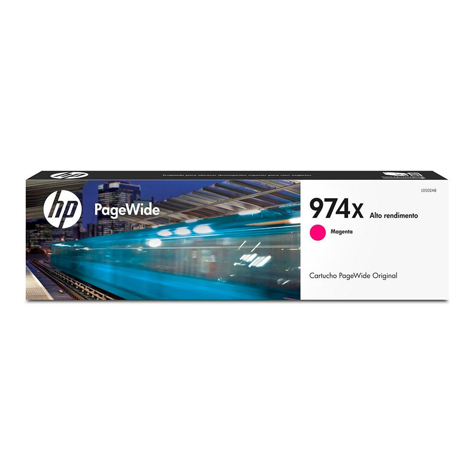 Toner Hp 974X Magenta Original Pagewide Crtg L0S02AL 1