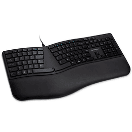 Teclado Alambrico Ergonomico Pro Fit Negro K75400ES