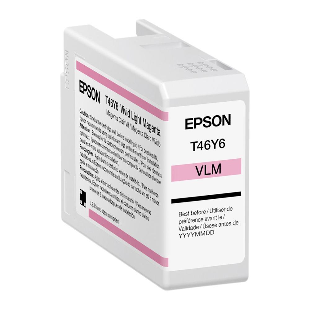 Tinta Ultrachrome Pro10 Lt Magenta Cart 50Ml T46Y600 1