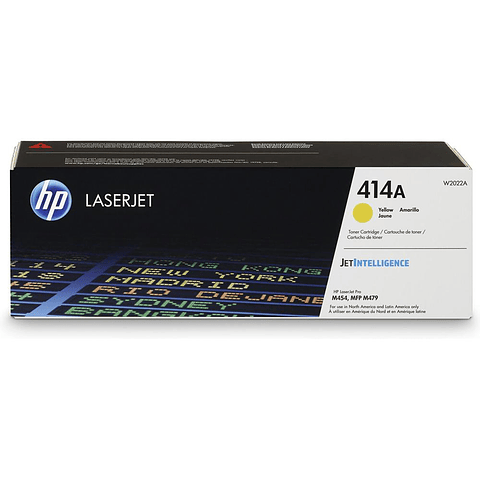 Toner Hp 414A Yellow Laserjet W2022A