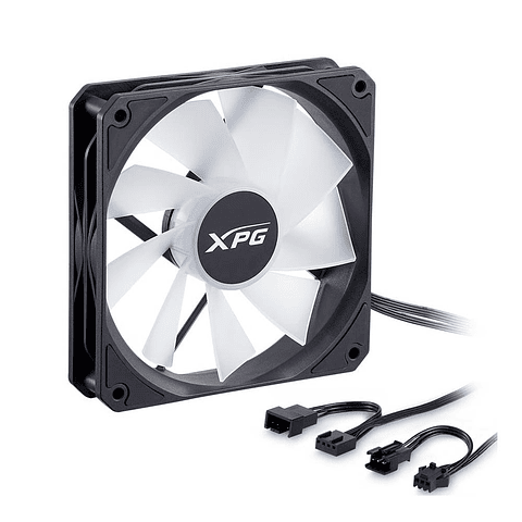 Ventilador Xpg Vento R 120Mm 1600Rpm Argb VENTOR120ARGBPWM-BKCWW