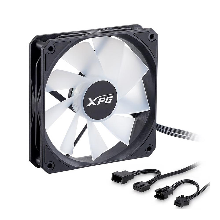 Ventilador Xpg Vento R 120Mm 1600Rpm Argb VENTOR120ARGBPWM-BKCWW 1