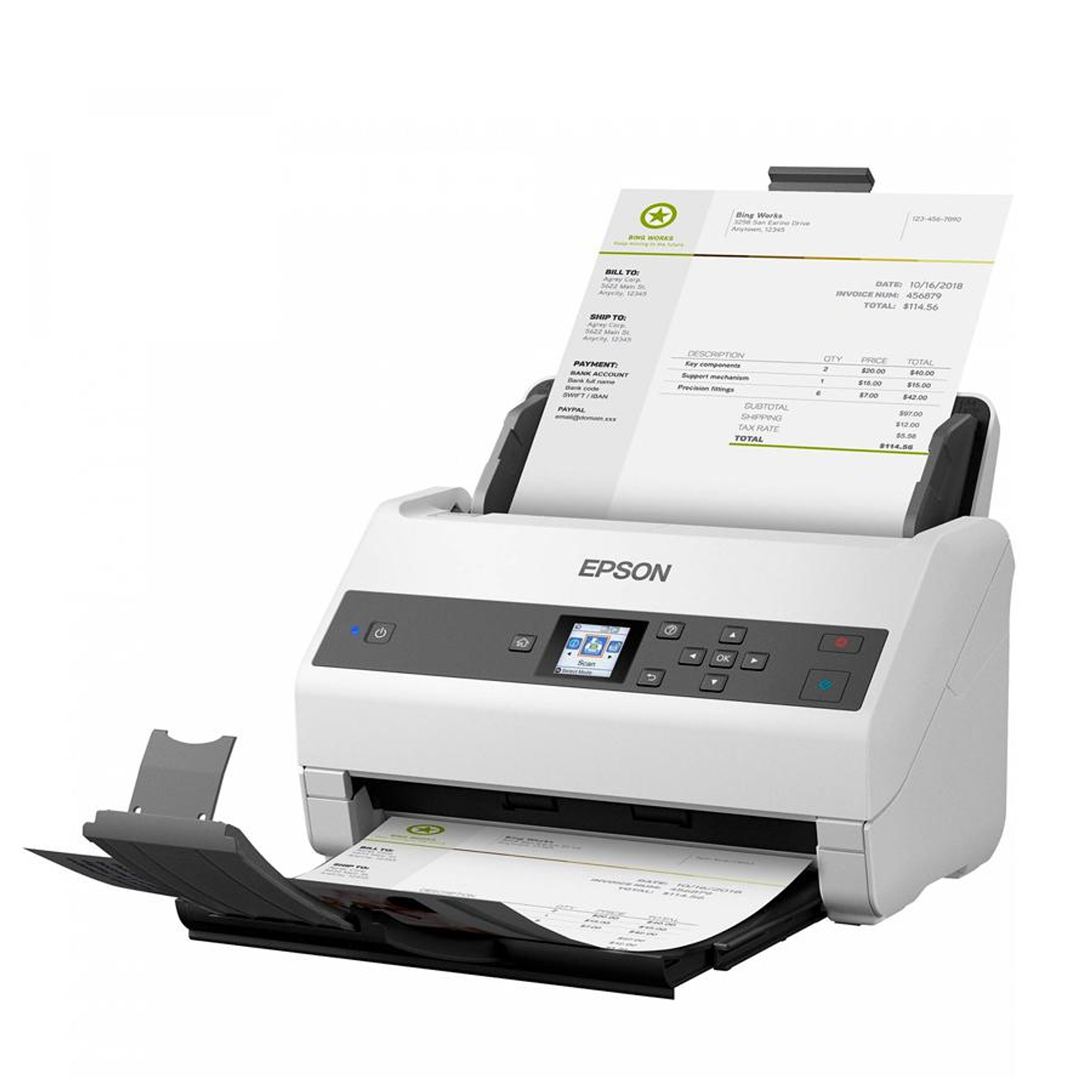 Escaner Scanner Wf Ds-870 / 65Ppm 1