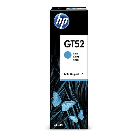 Tinta Hp Gt52 Cyan Original Ink Bottle M0H54AL