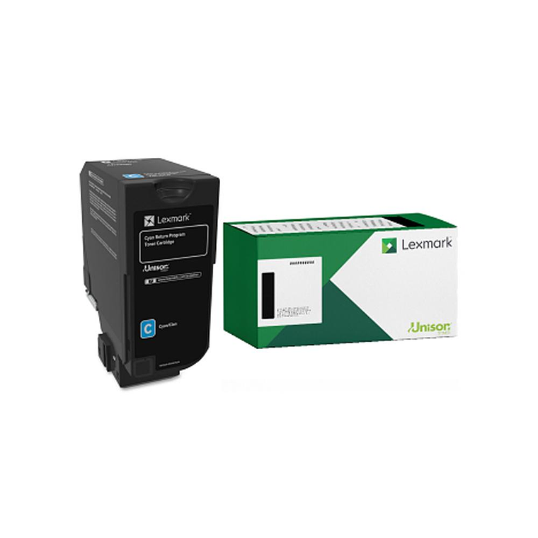 Toner 10.5K -Cyan Return Program Toner Cartridge 71C8HC0 1